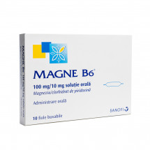 Magne B6 solutie orala X 10 fiole/10ml