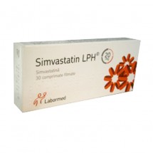 Simvastatin LPH 20mg, 30comprimate filmate LBM