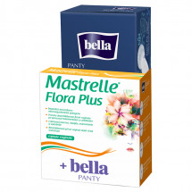 Mastrelle Flora Plus 10 capsule vaginale + Bella Panty absorbante zilnice 28 bucati