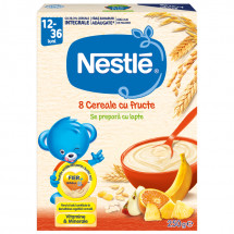 Nestle 8 cereale cu fructe 250g