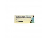 Metosuccinat Sandoz 47.5mg x 3blist. x 10cpr.film.