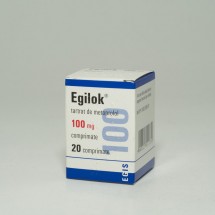 Egilok 100 mg, 20 comprimate