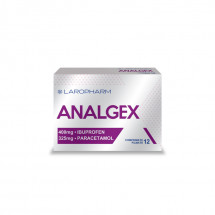 Analgex 400 mg / 325 mg, 1 blister x 12 comprimate filmate