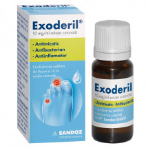  Exoderil 10 mg/ml x 20 ml solutie cutanata