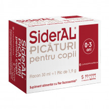 Sideral picaturi pentru copii X flacon 30 ml + plic 1,9 grame