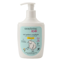 Gerovital Kids Gel spalare corp si par Sensitive X 300 ml