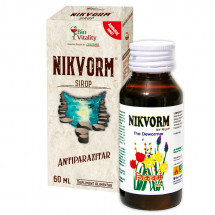 BioVitality Nikvorm Sirop pentru eliminarea parazitilor intestinali X 60 ml