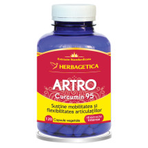 Artro Curcumin95, 120 capsule vegetale, HERBAGETICA 