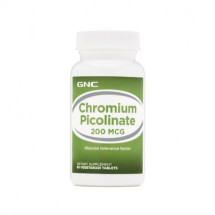 GNC Crom picolinat 200 mcg, 90 capsule