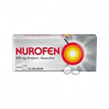 Nurofen 200 mg, 24 drajeuri