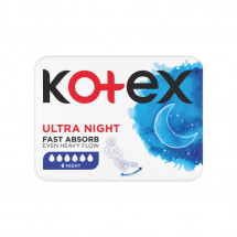 Kotex Tampoane absorbante Ultra Night, 6 bucati