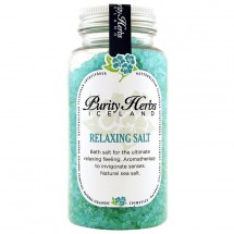 PURITY HERBS Relaxing Salt Sare de baie aromaterapie pt. inviorarea simturilor, 180gr