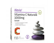 Alevia Vitamina C Naturala 1000mg x 15plicuri