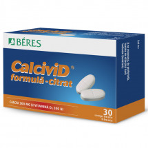Calcivid citrat x 30 comprimate