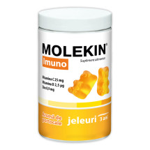 Molekin Imuno 3 ani+, 60 jeleuri aroma portocale, ZDROVIT