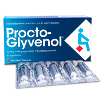  Procto Glyvenol X 10 supozitoare