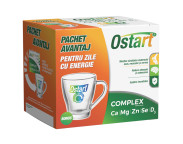 Ostart Complex Ca+Mg+Zn+Se+D3 x 30 cpr film + cana