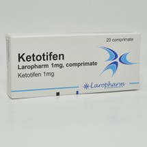 Ketotifen Laropharm 1mg, 1 blister x 20 comprimate