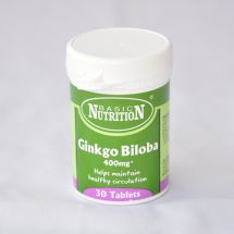 Basic Nutrition Supliment alimentar cu ginkgo biloba, 30 tablete