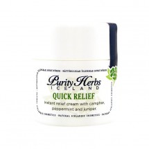 PURITY HERBS Quick Relief crema calmanta cu camfor, menta si ienupar, 30ml