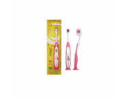 Dentissimo periuta de dinti pink copii Kids 2-6 years Soft b