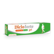 Dicloforte 50 mg/g, 45 g gel, Antibiotice SA