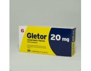 Gletor 20mg x 30compr.film.