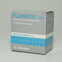 Fluimucil 100 mg/plic,  30 plicuri