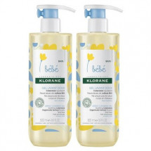 Klorane Bebe DUO PACK Gel Spumant 2 * 500ml (1 + 70% la al doilea)