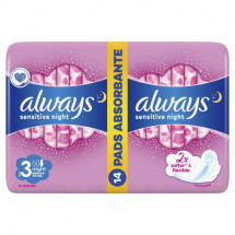 ALWAYS Duo pack Ultra Night Sensitive, 14 bucati