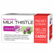 Zdrovit Milk Thistle + colina X 90 capsule + 30 capsule Cadou