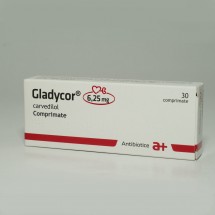 Gladycor 6.25mg, 3 blistere x 10 comprimate