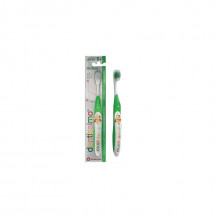 Dentissimo periuta de dinti green copii Junior 6+ years Medium bristles