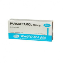 Paracetamol 500 mg, 20 comprimate MAG
