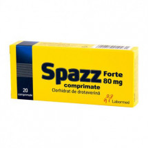 Spazz Forte 80 mg X 20 comprimate