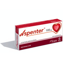  Aspenter 100 mg X 28 comprimate filmate. gastrorezistente