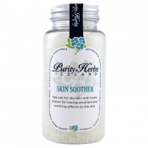 PURITY HERBS Skin Soother Sare de baie cu plante medicinale, pentru piele uscata  180gr