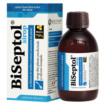 BiSeptol sirop cu albastru de metilen si extract concentrat din plante, 200 ml