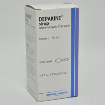 Depakine sirop 57mg/ml x 150ml