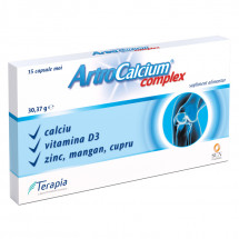ArtroCalcium complex, 15 capsule moi, Terapia