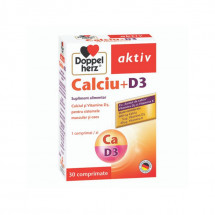 Doppelherz  Aktiv Calciu + D3 x 30 compr.