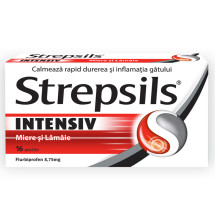  Strepsils intensiv miere si lamaie X 16 pastile