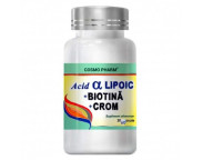 Cosmo Acid alfa lipoic+biotina+crom x 30 caps.