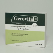 Gerovital H3 injectie 5 f/5 ml