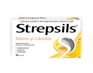 Strepsils Miere si Lamaie x 36 pastile