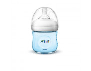 Avent Biberon Natural 125 ml blue ultra soft SCF032/17