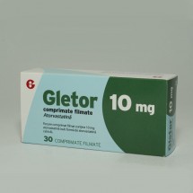 Gletor 10mg, 30 comprimate filmate