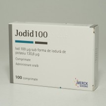 Jodid 100 mcg, 100 comprimate