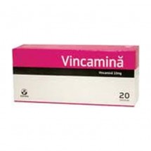 Vincamina 10 mg x 20 drajeuri B.