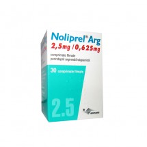 Noliprel ARG 2.5mg/0.625mg, 30 comprimate filmate